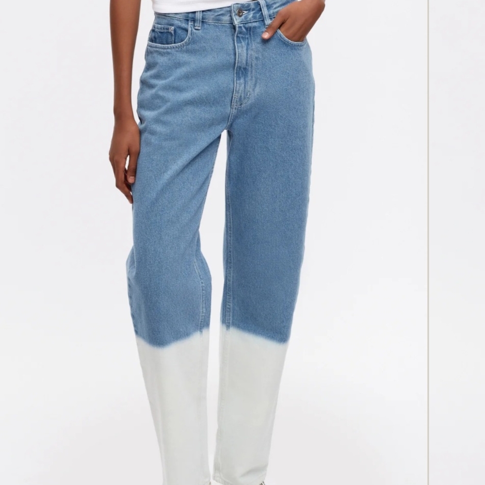 KOTN Rivoli Dip Dyed Jeans - Size 34